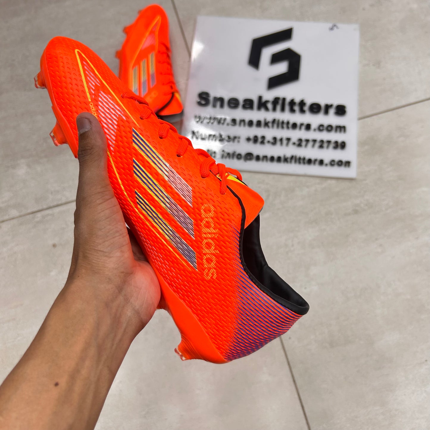 Football - Adid - Toe -  Orange