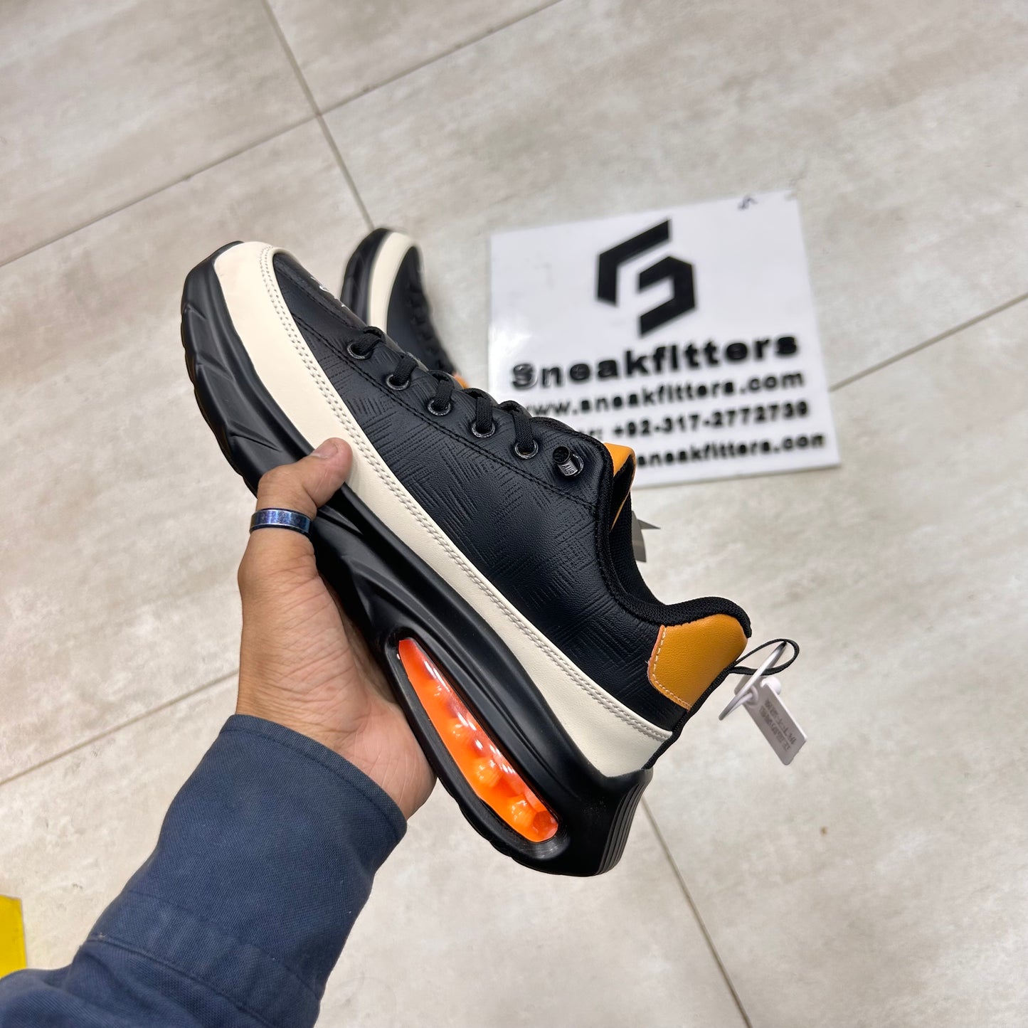 Fashion -  1st Running - Black Orange