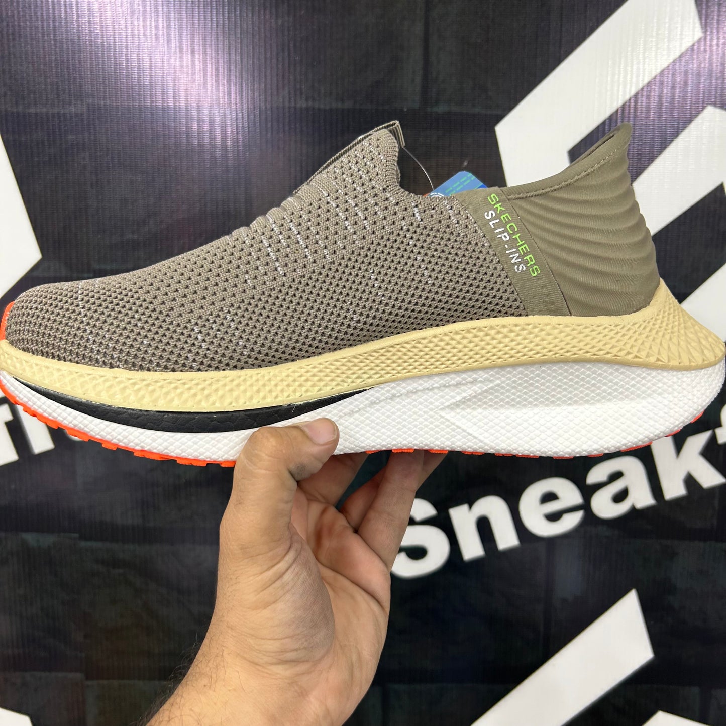 Skechers - Slip In - Hyper Burst Pro - Khaki