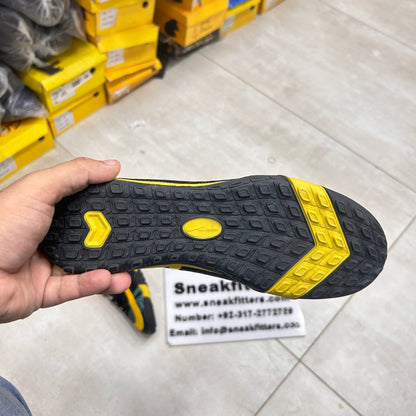 Football - NK Mercurial - Gripper -  Black Yellow