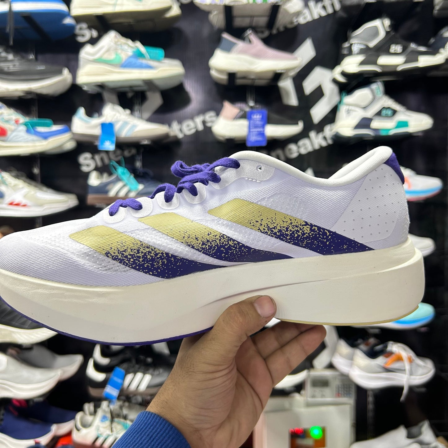 Adid -  Adizero Evo SL Mocha Navy