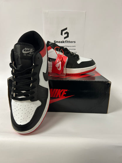 Ar Jdn 1 Low - Gym Red Black Toe (Premium)