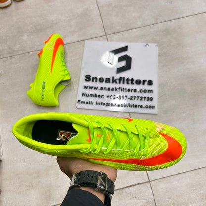 Football - NK Mercurial - Toe - Green with Orange