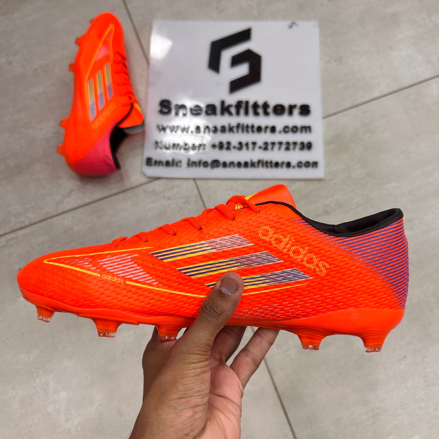 Football - Adid - Toe -  Orange
