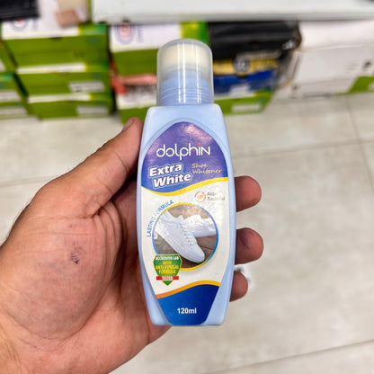 Dolphin Shoe Polish White - Small
