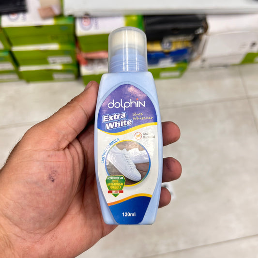 Dolphin Shoe Polish White - Small