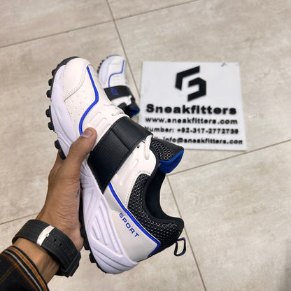 QJ  - Sport Gripper - White with blue