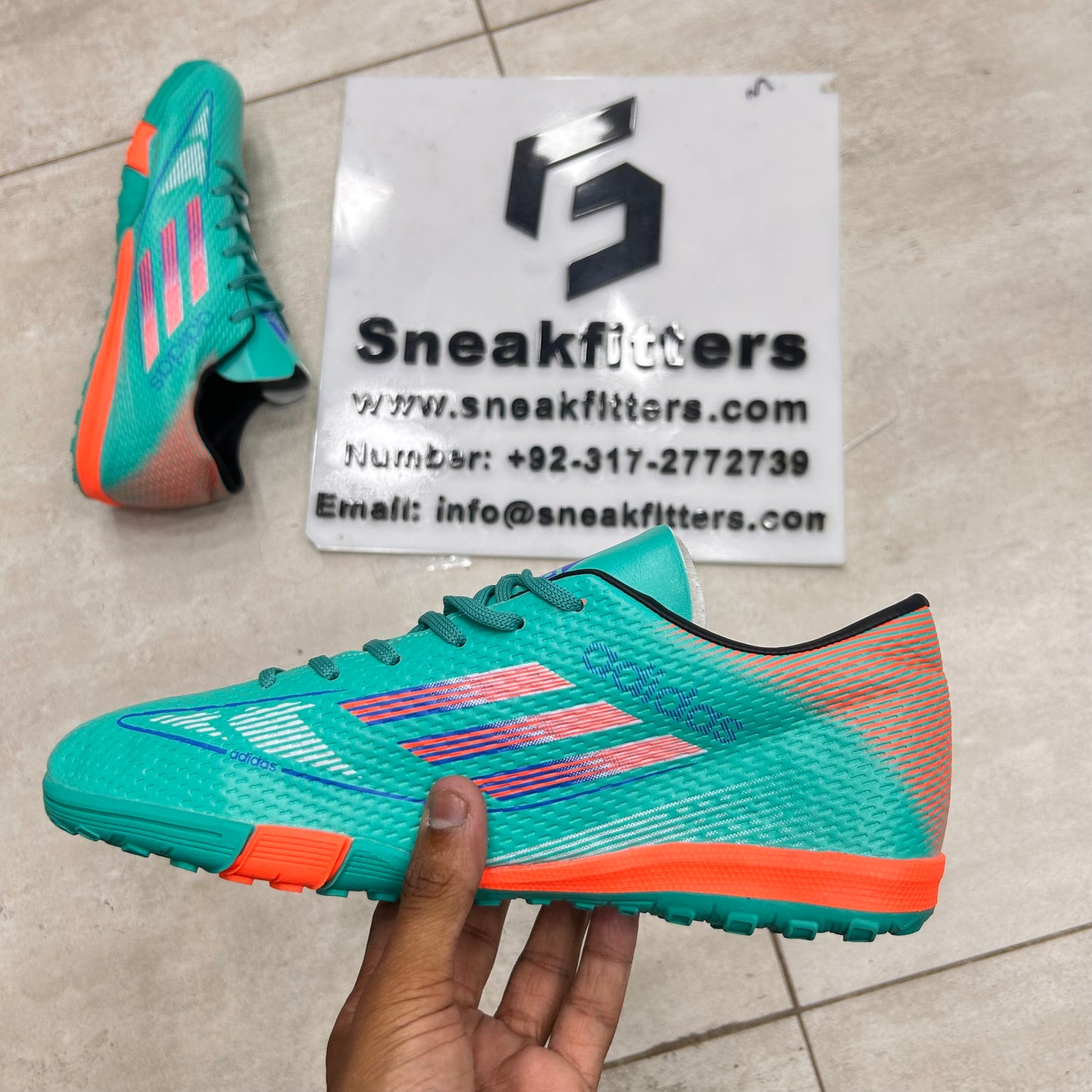 Football - Adid Gripper - Sea Green