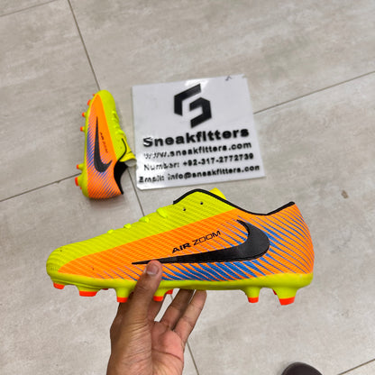 Football - NK Air Zoom - Toe - Green with Orange