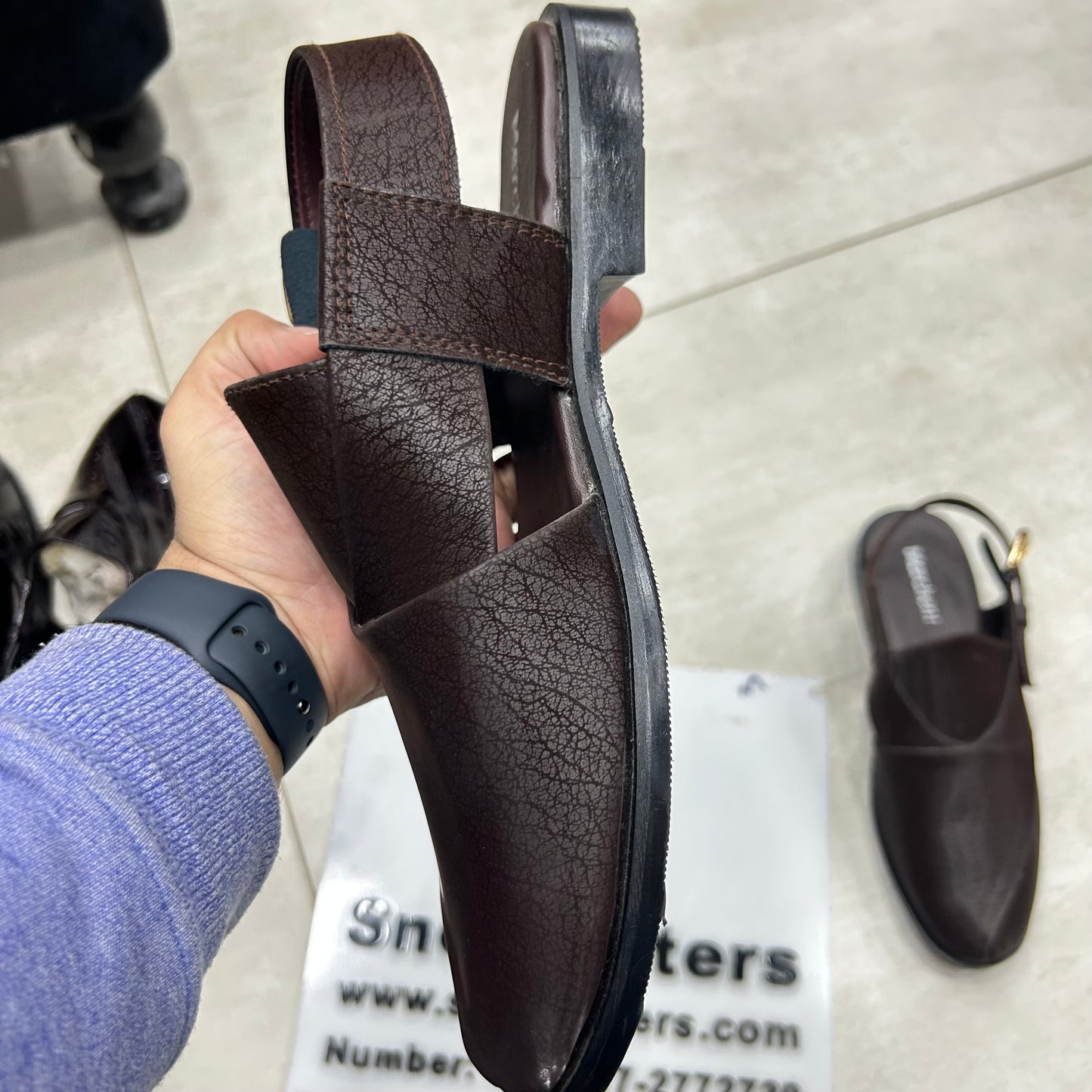 Peshawari Sandel - D2 - Brown
