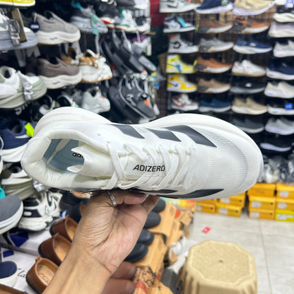 Adid -  Adizero Evo SL Cloud White with  Core Black  2.0