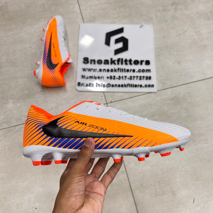 Football - NK Air Zoom - Toe -   White Orange