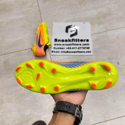 Football - NK Air Zoom - Toe - Green with Orange