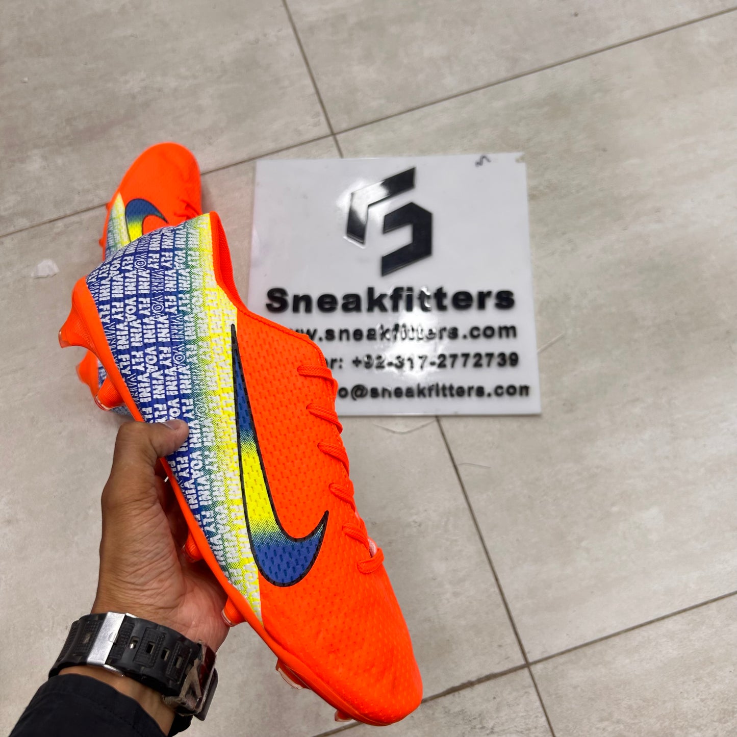 Football - NK Voavini Fly - Toe - Orange with Blue