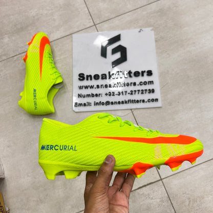 Football - NK Mercurial - Toe - Green with Orange