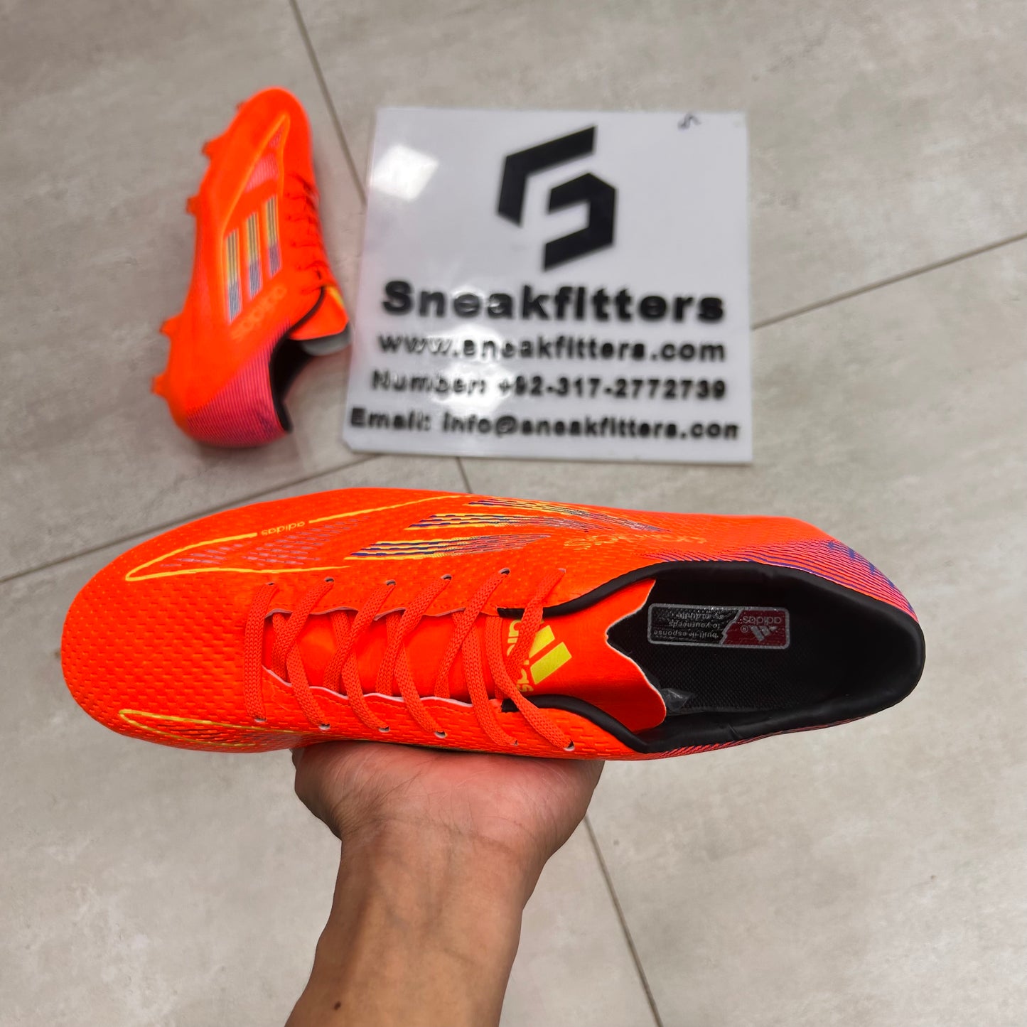 Football - Adid - Toe -  Orange