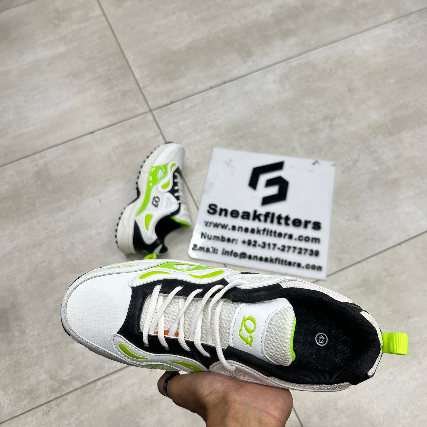 QJ  - Gripper - Green White