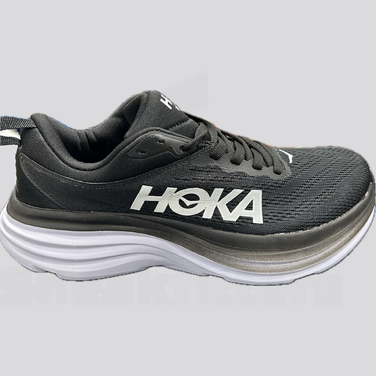 Hoka - Bondi 8 - Black White