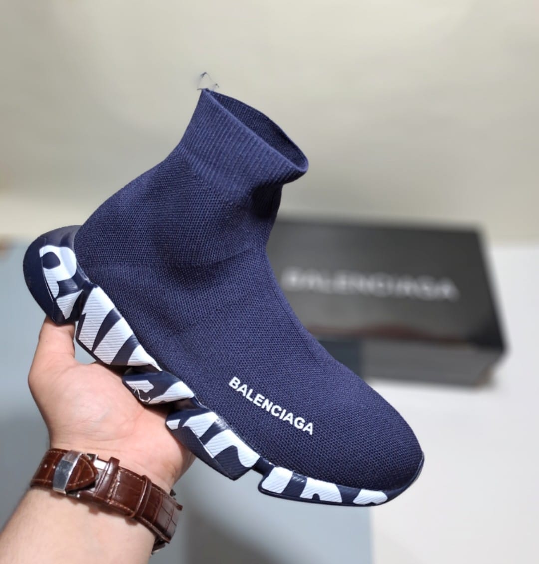 Balenciga - Graffiti sole - Blue