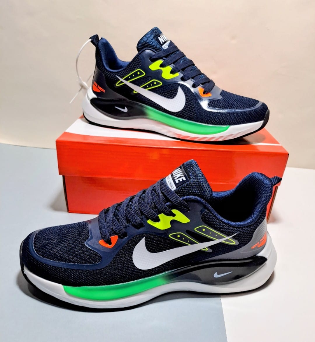 NKE - Zoom Flyknit Lunar 3 - Blue Green