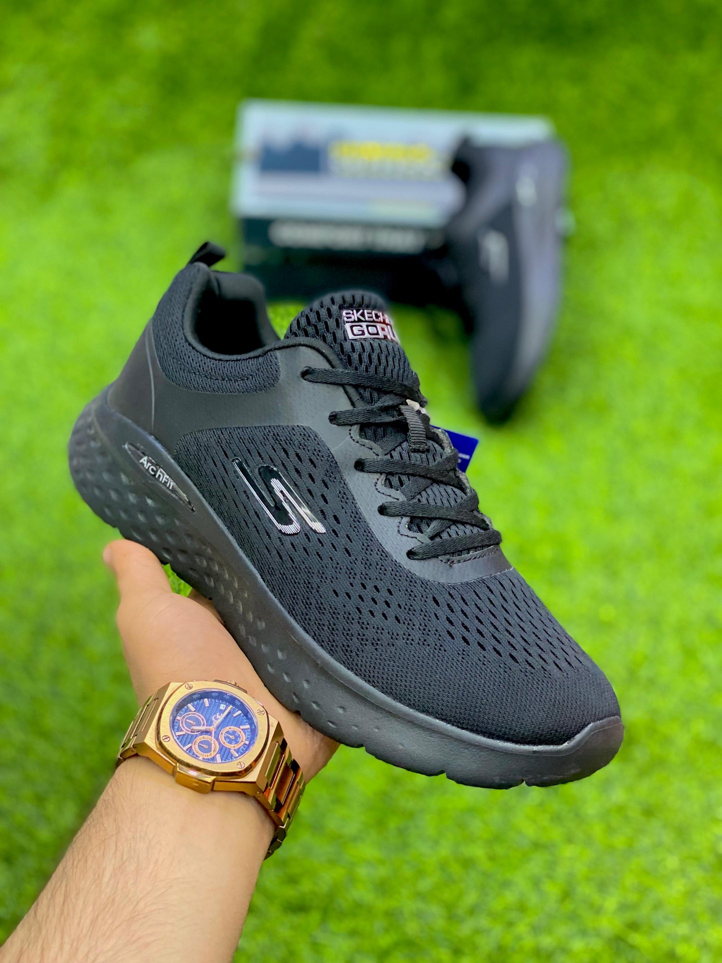 Skechers - Go Run -  Black