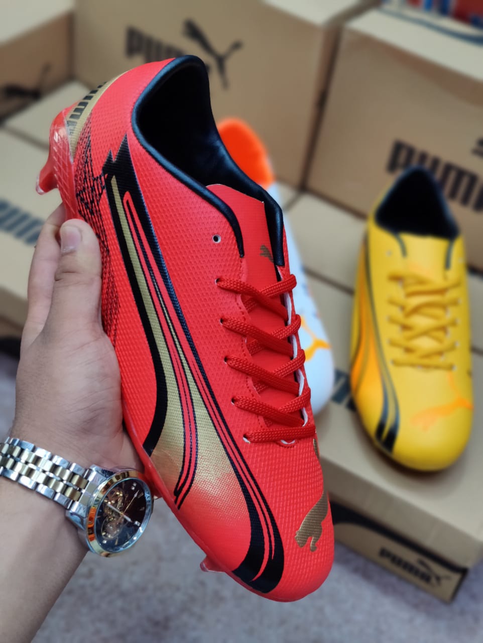 PMA - Football Boots - Red