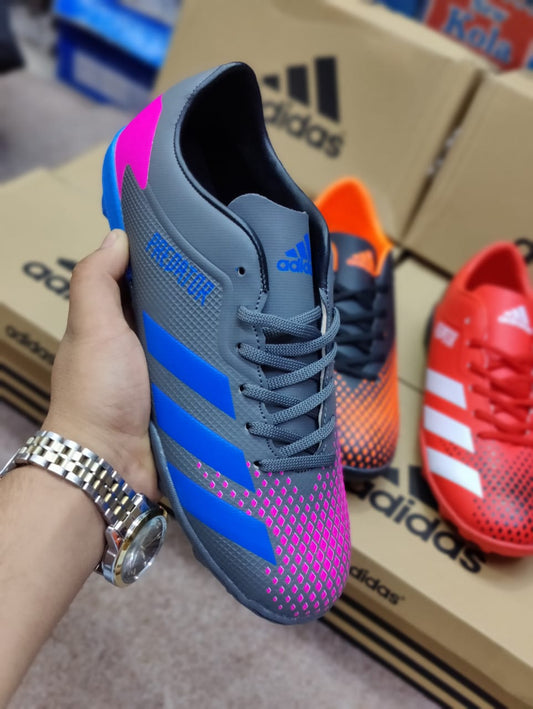 Adid - Football Boots - Grey Blue