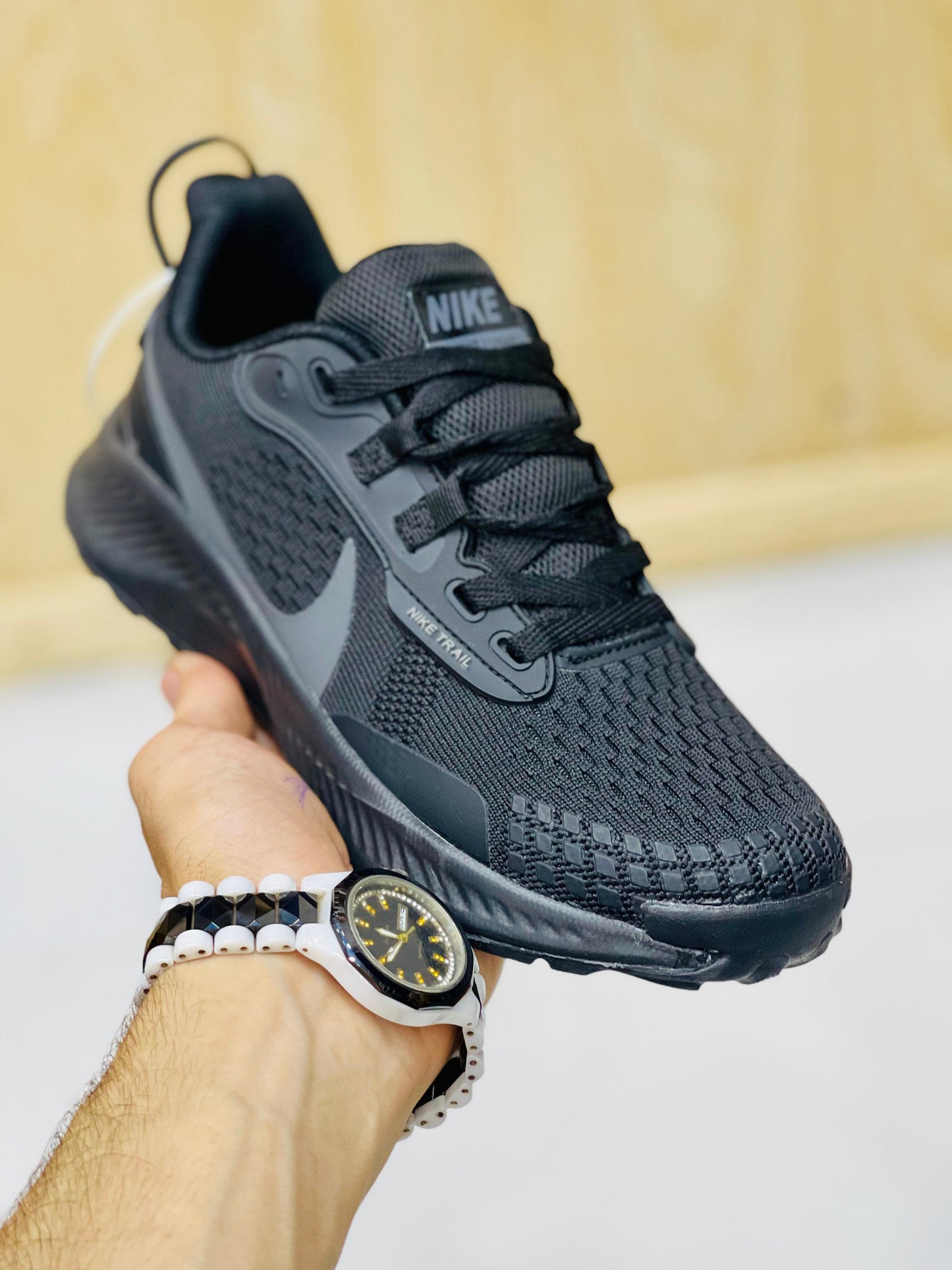 NKE - Zoom - Flyknit Luner3 - All Black