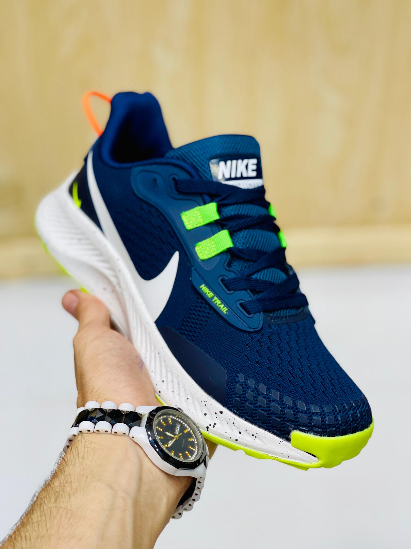 NKE - Zoom - Flyknit Luner3 - Blue White