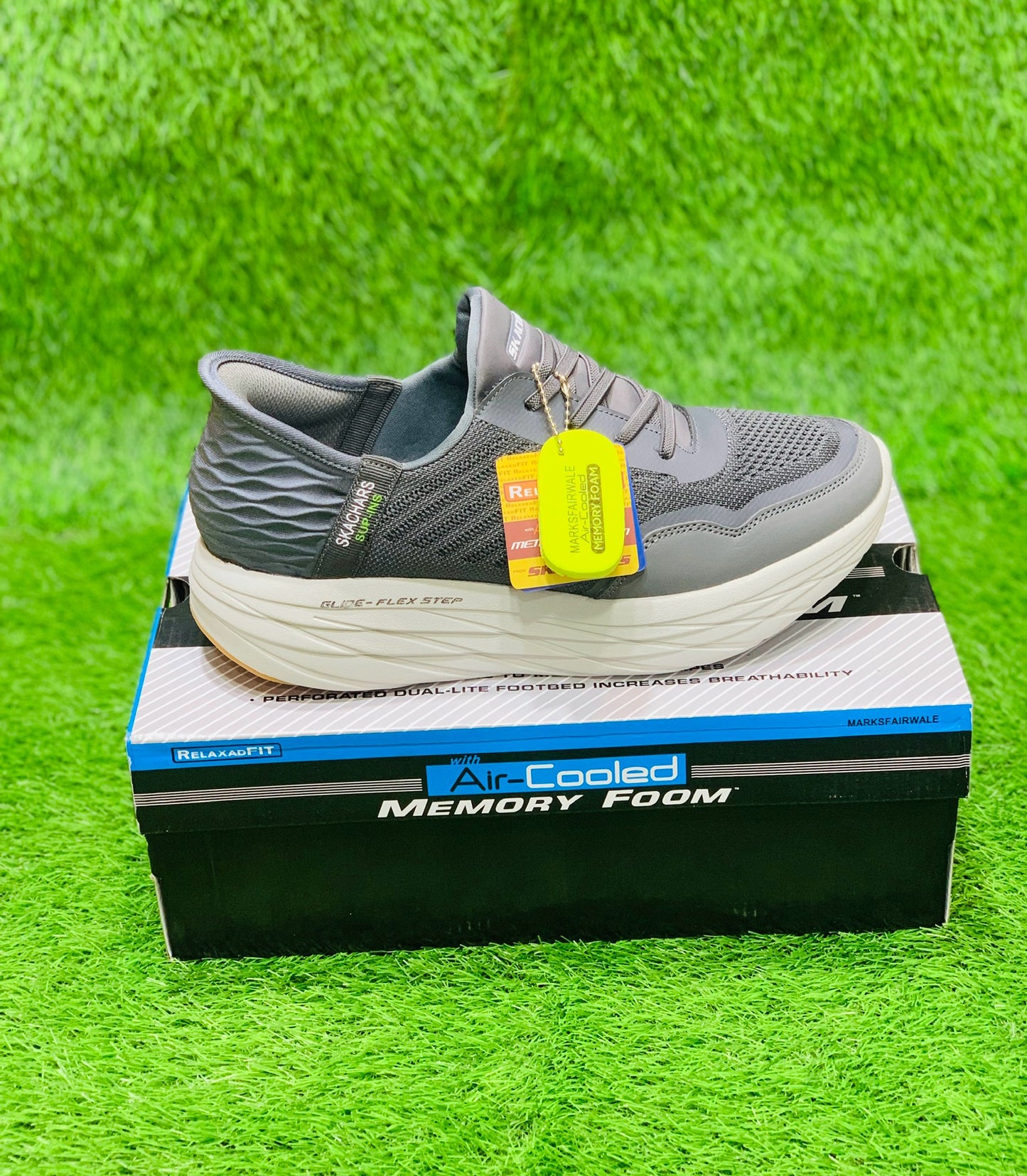 Skechers - Glide Flex Step - Grey White