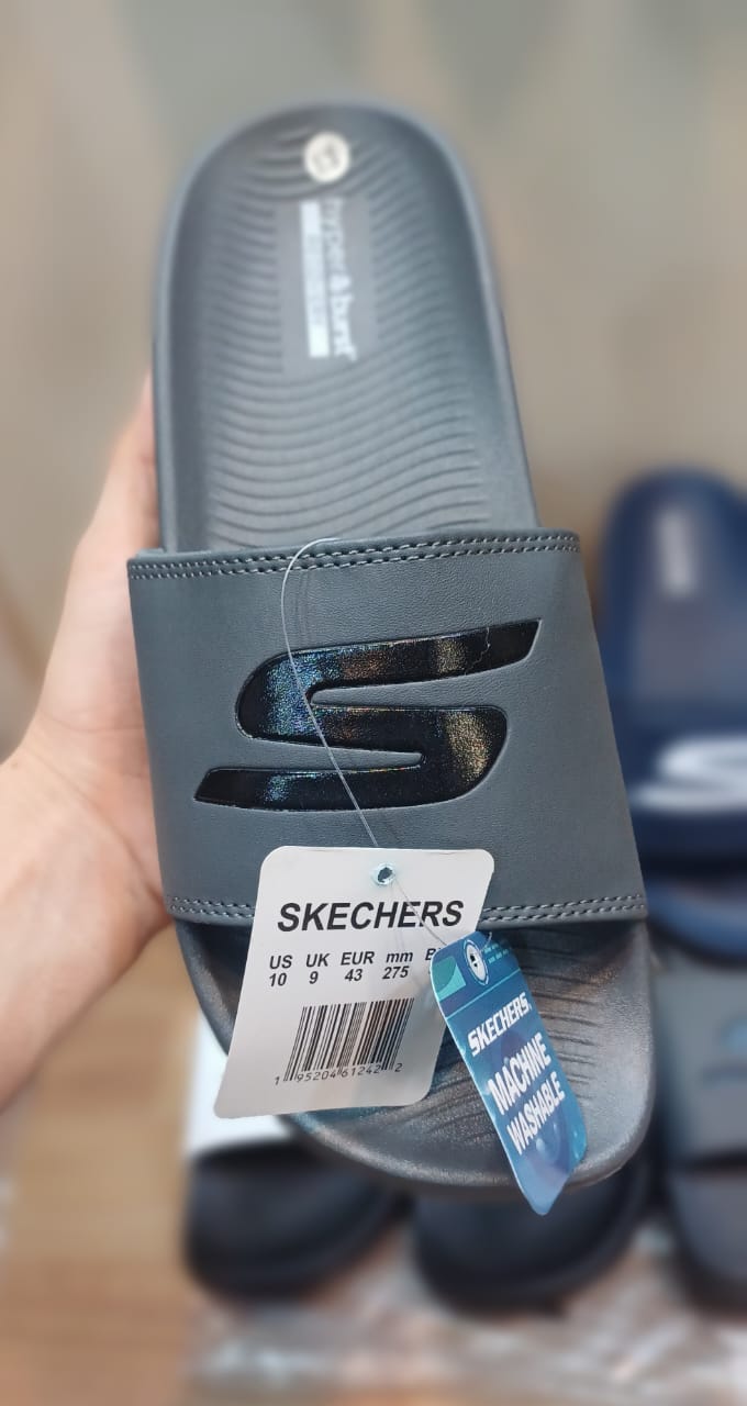 Skechers - Slides - Hyper buster - Grey