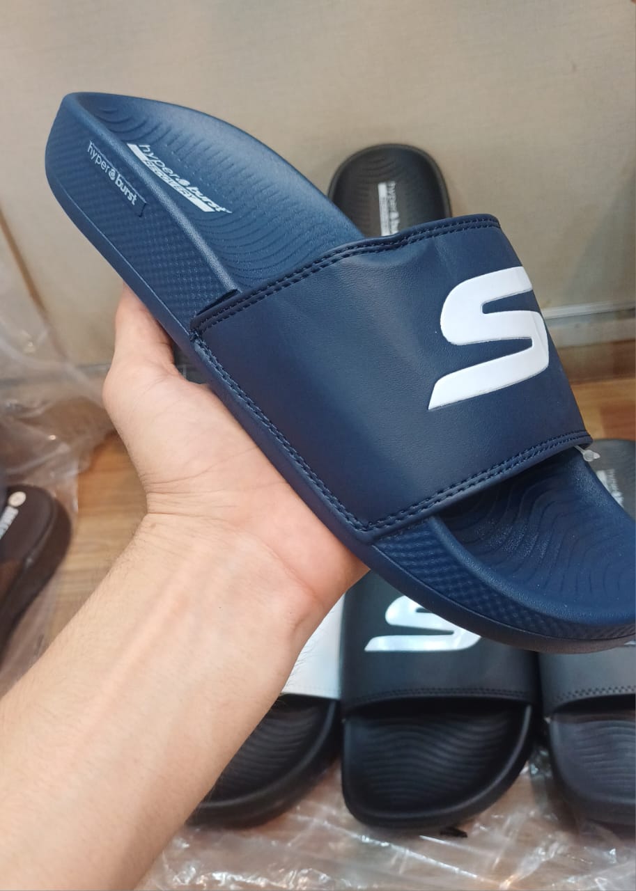 Skechers - Slides - Hyper buster - Blue