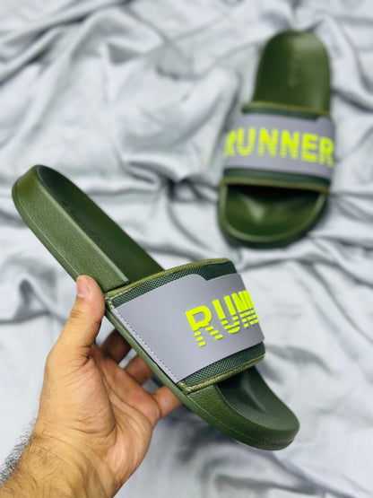 Runnner- Slides - Green