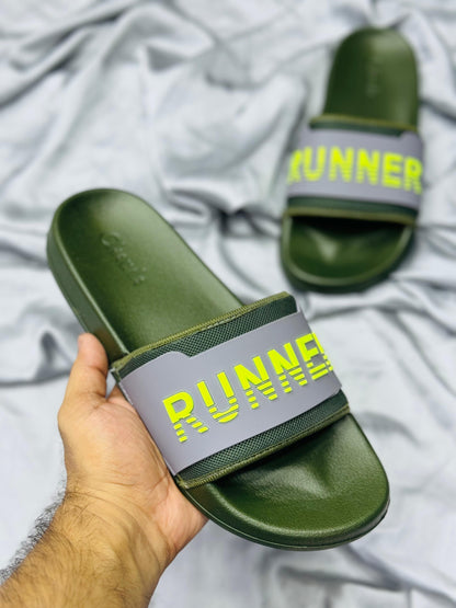 Runnner- Slides - Green