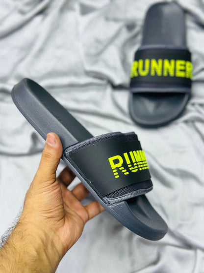 Runnner- Slides - Black