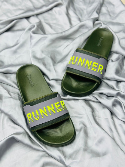 Runnner- Slides - Green