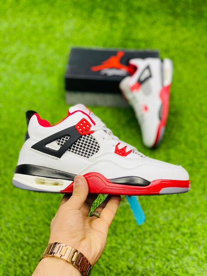 AR JDN 4 - Retro - White Red