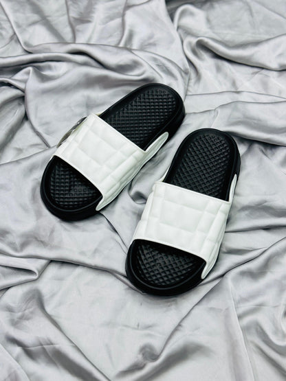 Balmain - Slides - D3 - White with Black