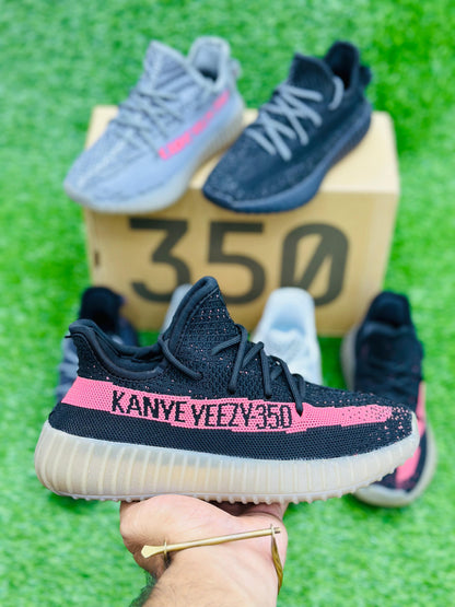 Yeezy - 350 - W - Black Pink