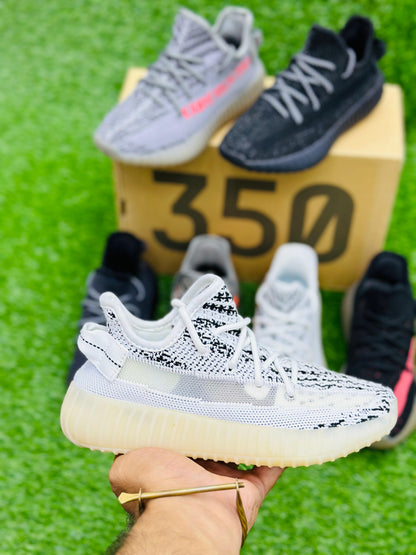 Yeezy - 350 - W - White Black