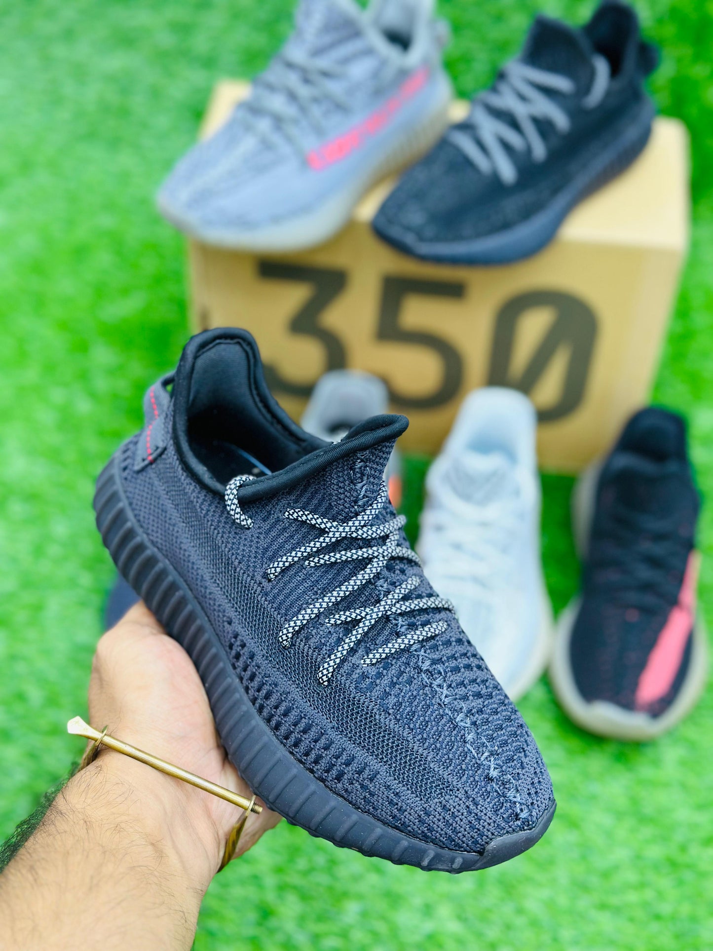 Yeezy - 350 - W - Gray Black