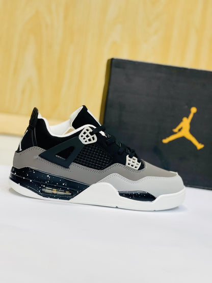 AR JDN 4 - Retro - Grey Black