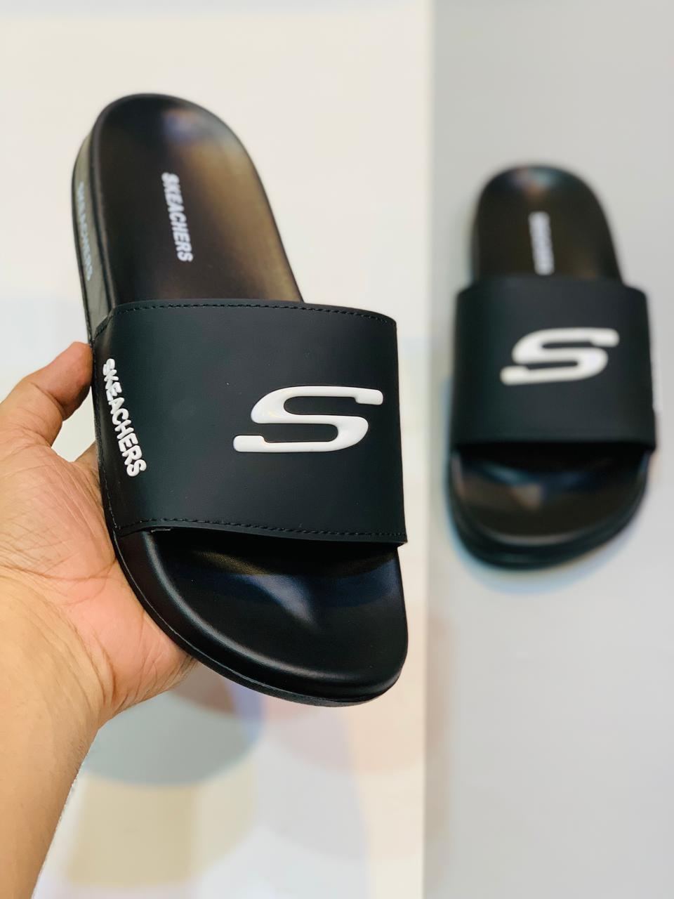 Skechers - Slides - Black