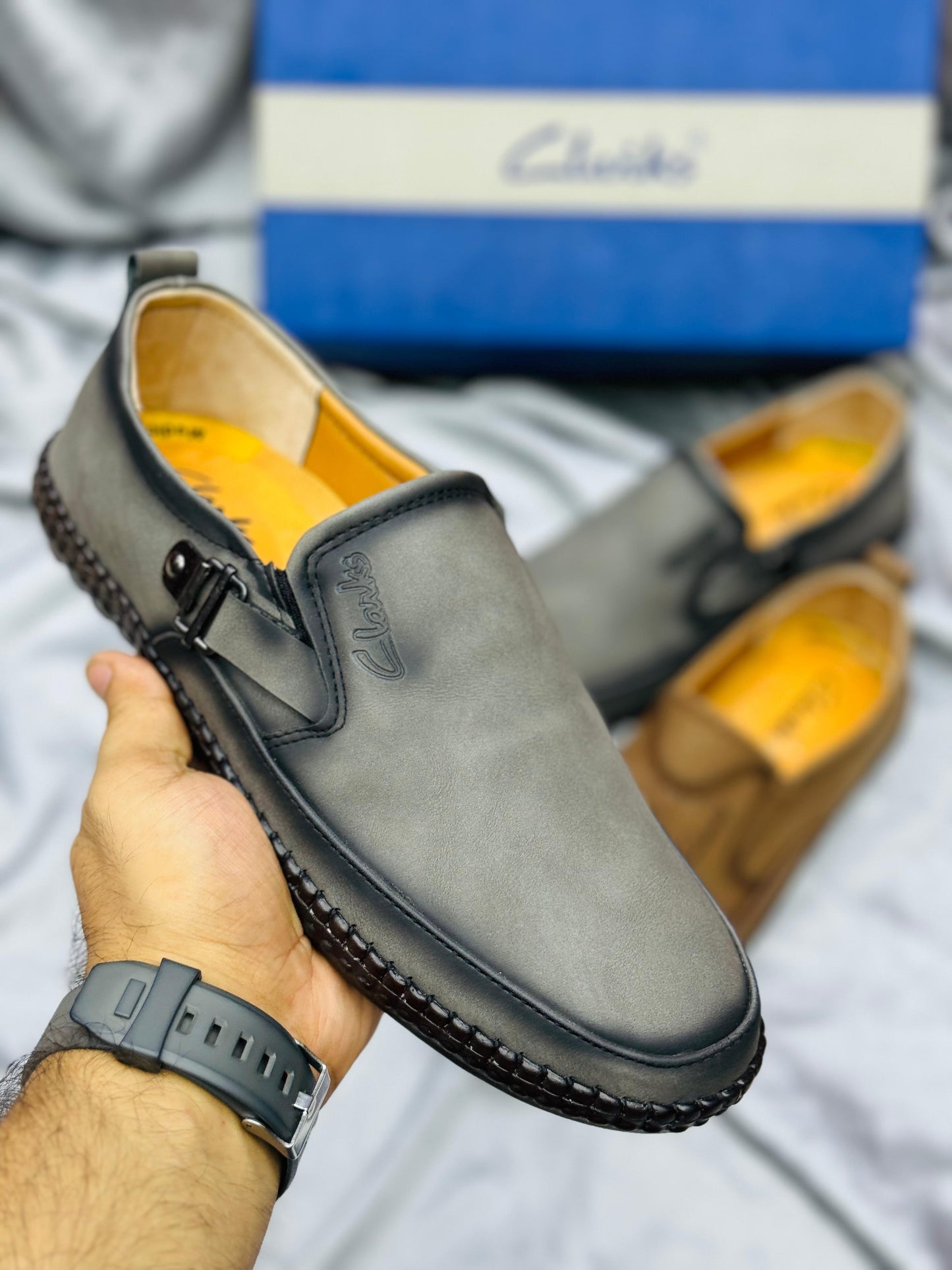 Clarks - Medicate - D8 - Grey