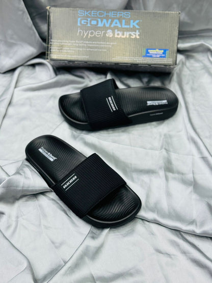 Skechers - Hyper Burst Slides - D2 -  All Black