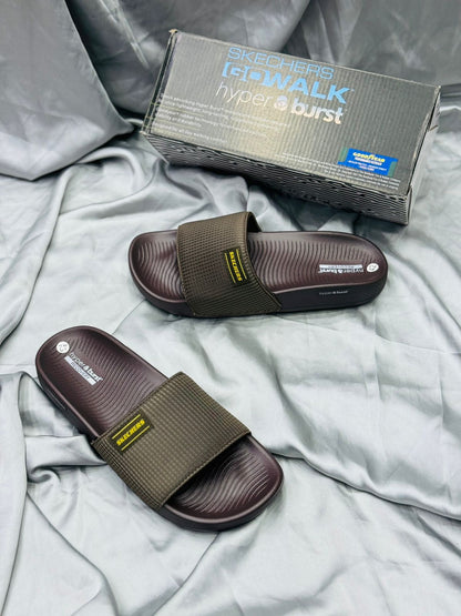 Skechers - Hyper Burst Slides - D2 - Brown