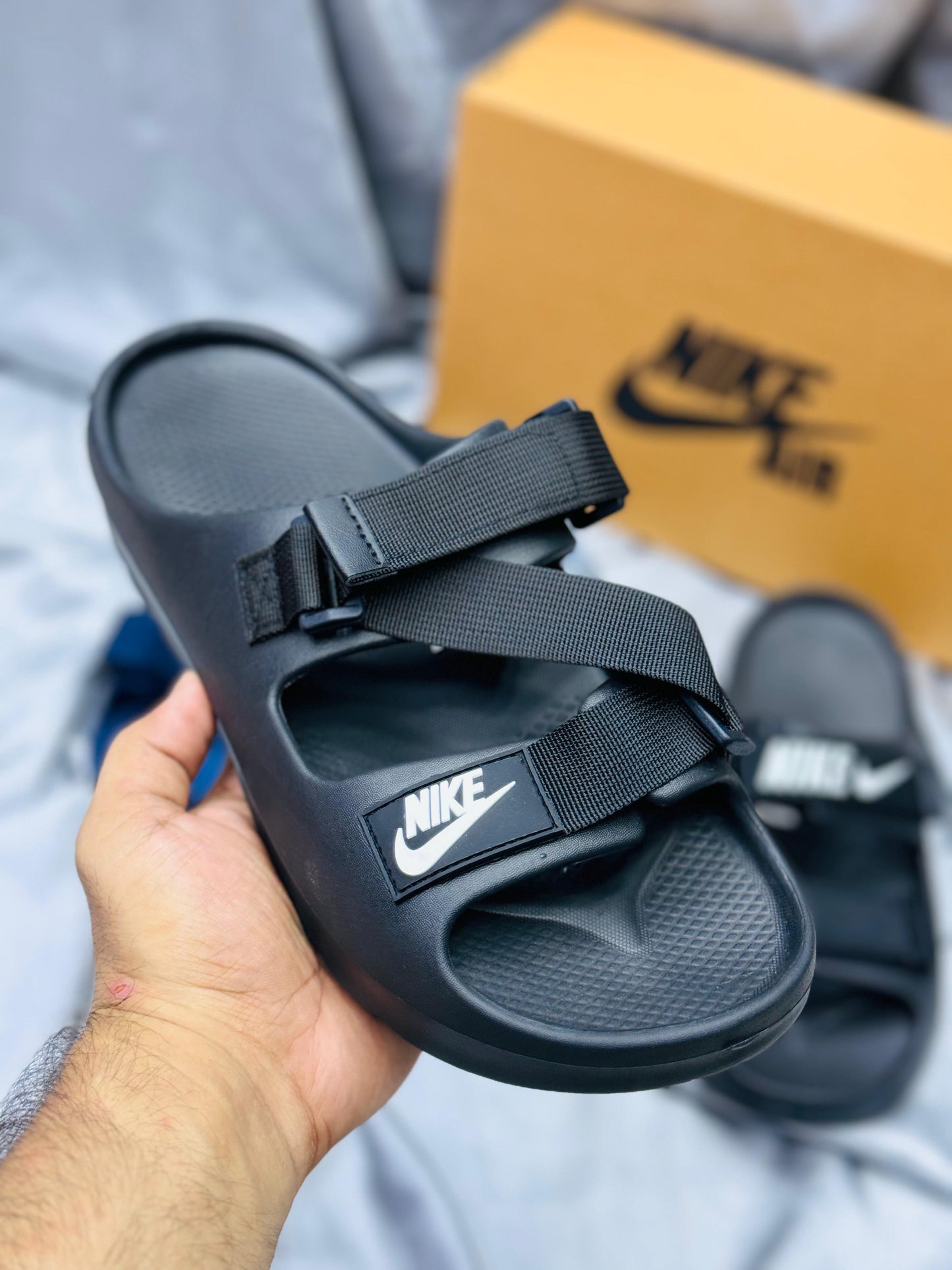 NKE - Slides - D2 - All Black