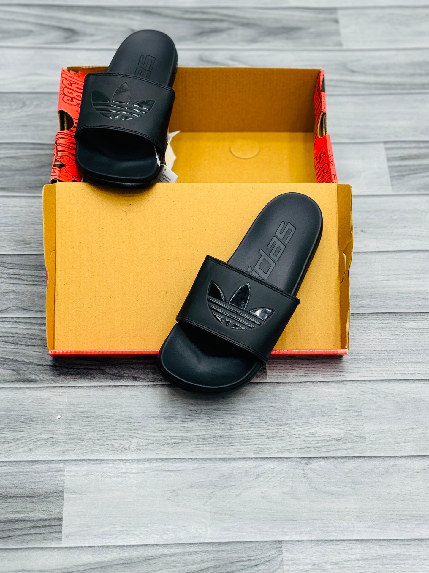 Adid - Slides - D2 - All Black