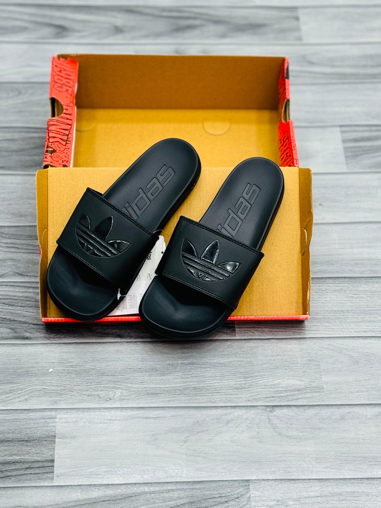 Adid - Slides - D2 - All Black