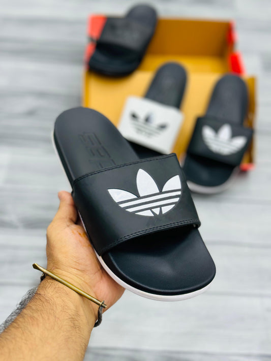 Adid - Slides - D2 - Black White